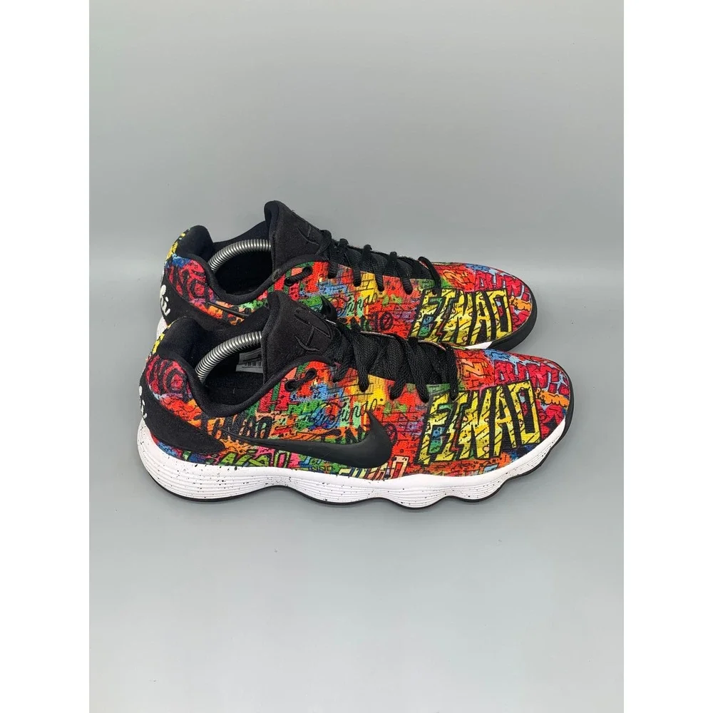 Nike Hyperdunk 2017 Low Chicago Graffiti Shoes AH9055-001 Men's Sz 10.5